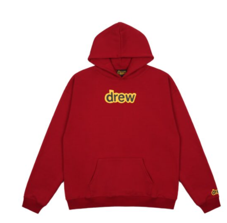 Drew house classic red colur hoodie